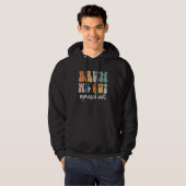 Groovy Bruh We Out Preschool Teacher Hoodie (Vorne ganz)