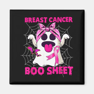 Groovy Brustkrebs ist Boo Sheet Bewusstsein Magnet