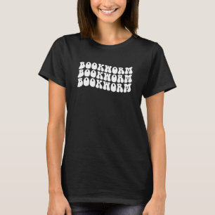 Groovy Bücherwurm Buchlesen Buch Nerd Bibliothekar T-Shirt