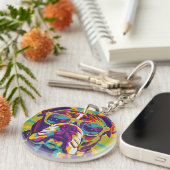 Groovy Bull Dog Schlüsselanhänger (Vorderseite rechts)