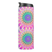 Groovy bunter Thermotumbler Thermosbecher (Nach rechts gedreht)