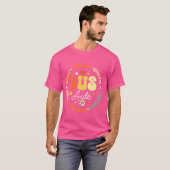 Groovy Bus Aide Driver Zurück zur Schule Squad T-Shirt (Vorne ganz)