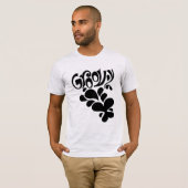 Groovy Butterfly Hippie Style T-Shirt (Vorne ganz)