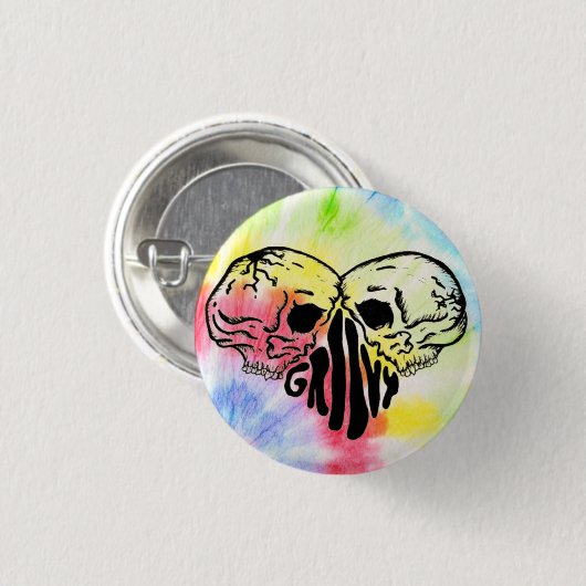 Groovy Button (Vorne & Hinten)