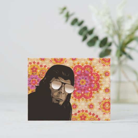 Groovy Caesar Postkarte (Stehend Vorderseite)