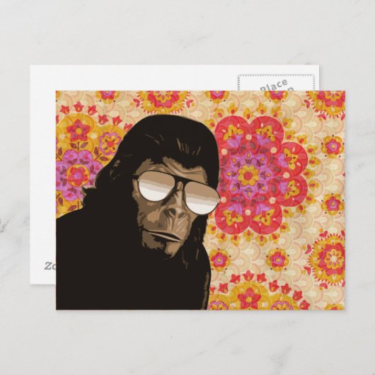 Groovy Caesar Postkarte (Vorne/Hinten)