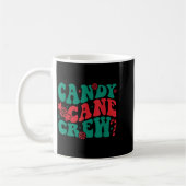 Groovy Candy Cane Crew Matching Family Group Squad Kaffeetasse (Links)