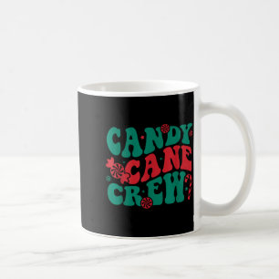 Groovy Candy Cane Crew passende Familiensquadrat-G Kaffeetasse