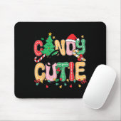 Groovy Candy Cane Cutie Christmas Xmas Women Men G Mousepad (Mit Mouse)