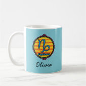 Groovy Capricorn Custom Kaffeetasse (Links)