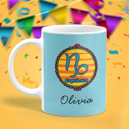 Groovy Capricorn Custom Kaffeetasse