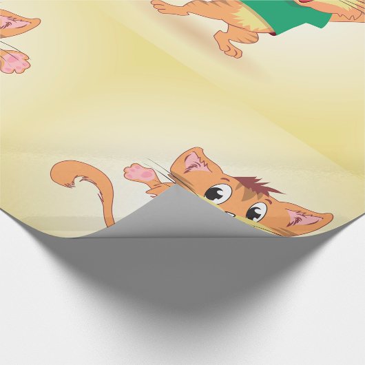 Groovy Cat Geschenkpapier