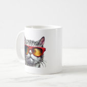 Groovy Cat Kaffeetasse (Vorderseite Links)