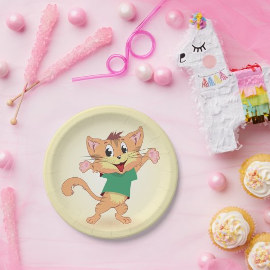 Groovy Cat Pappteller (Party)