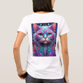 " GROOVY CAT " T-Shirt (Rückseite)