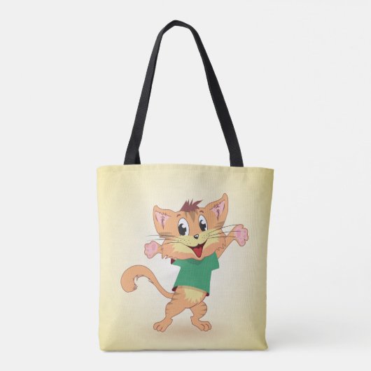 Groovy Cat Tasche (Rückseite)
