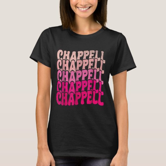 Groovy Chappell First Name D Chappell Tees Meme  (Vorderseite)