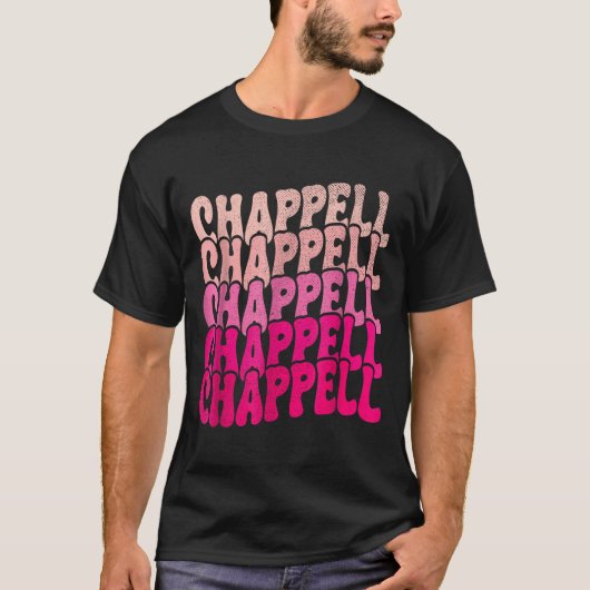 Groovy Chappell First Name D Chappell Tees Meme  (Vorderseite)