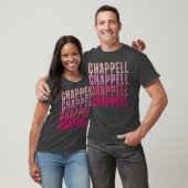 Groovy Chappell First Name Personalized Chappellee T-Shirt (Unisex)