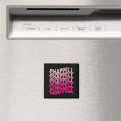 Groovy Chappell Vorname D Chappell Tees Meme Magnet (In Situ (Geschirrspüler))