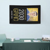 Groovy Charm EDITABLE FARBBBanner für Abschluss Banner (Messeveranstaltung)