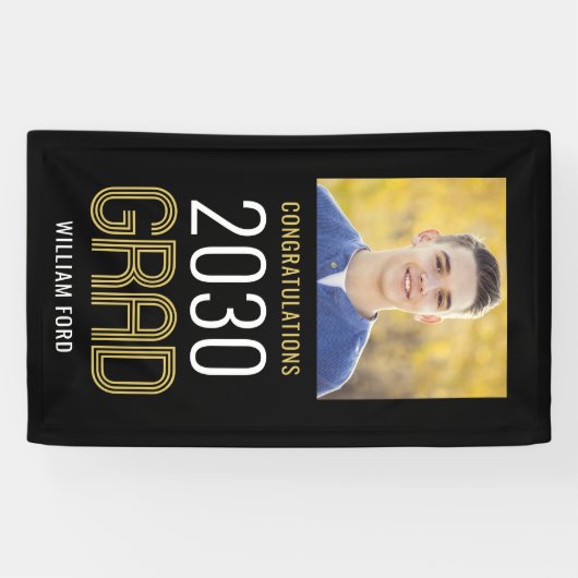 Groovy Charm EDITABLE FARBBBanner für Abschluss Banner (Horizontal)