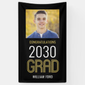 Groovy Charm EDITABLE FARBBBanner für Abschluss Banner (Vertikal)