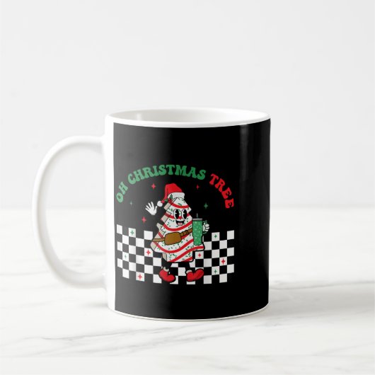 Groovy Checkered Oh Christmas Tree Cakes For Cake Kaffeetasse (Links)