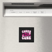 Groovy Chef für eine Heilung Brustkrebs Bewusstsei Magnet (In Situ (Geschirrspüler))