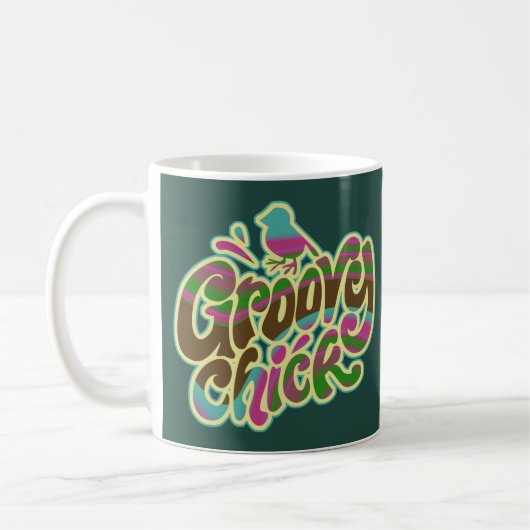 Groovy Chick Kaffeetasse (Links)