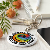 Groovy Chiropractic Schlüsselanhänger (Seite)