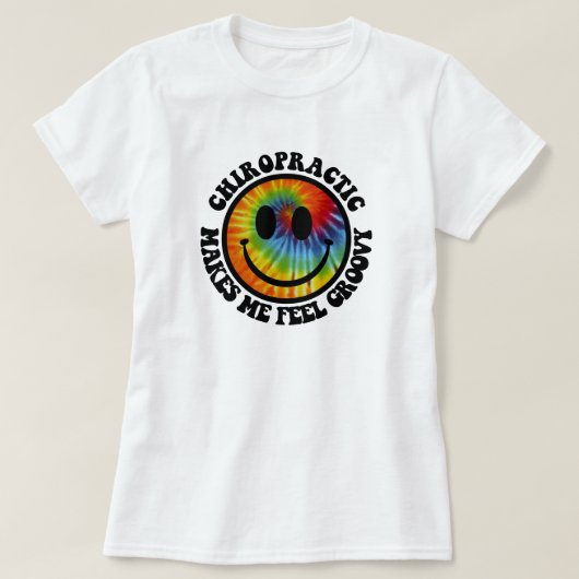 Groovy Chiropractic T - Shirt (Design vorne)