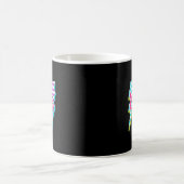 Groovy Chris Blitz Checkered I Love Meme Kaffeetasse (Mittel)