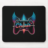 Groovy Chris First Name D Chris Control Game Meme  Mousepad (Vorne)