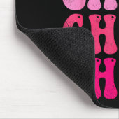 Groovy Chris First Name D I Love Chris Tees Meme  Mousepad (Ecke)