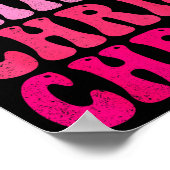 Groovy Chris First Name D I Love Chris Tees Meme  Poster (Ecke)