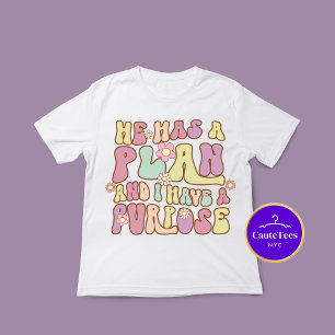 Groovy Christlich Bible Religiational Inspiration T-Shirt