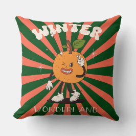 Groovy Christmas Day Throw Kissen