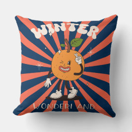 Groovy Christmas Day Throw Kissen