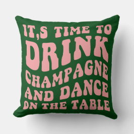 Groovy Christmas Day Throw Kissen