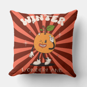 Groovy Christmas Day Throw Kissen