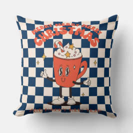 Groovy Christmas Day Throw Kissen