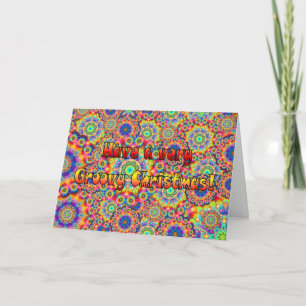 Groovy Christmas Feiertagskarte
