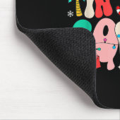 Groovy Christmas im Juli Squad Hawaii Beach Summer Mousepad (Ecke)