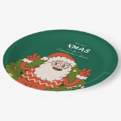 Groovy Christmas Niedliche Teller (Schrägansicht)