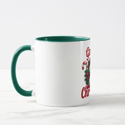 Groovy Christmas Santa Tasse (Links)