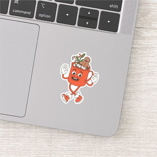 Groovy Christmas Sticker (Ausschnitt)