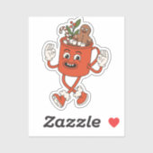 Groovy Christmas Sticker (Blatt)