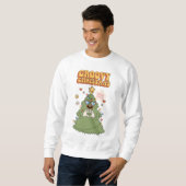 Groovy Christmas Tree - Holly Jolly Vibes Sweatshirt (Vorne ganz)