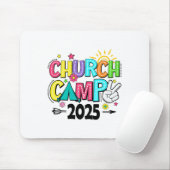 Groovy Church Camp 2025 passendes christliches Cam Mousepad (Mit Mouse)
